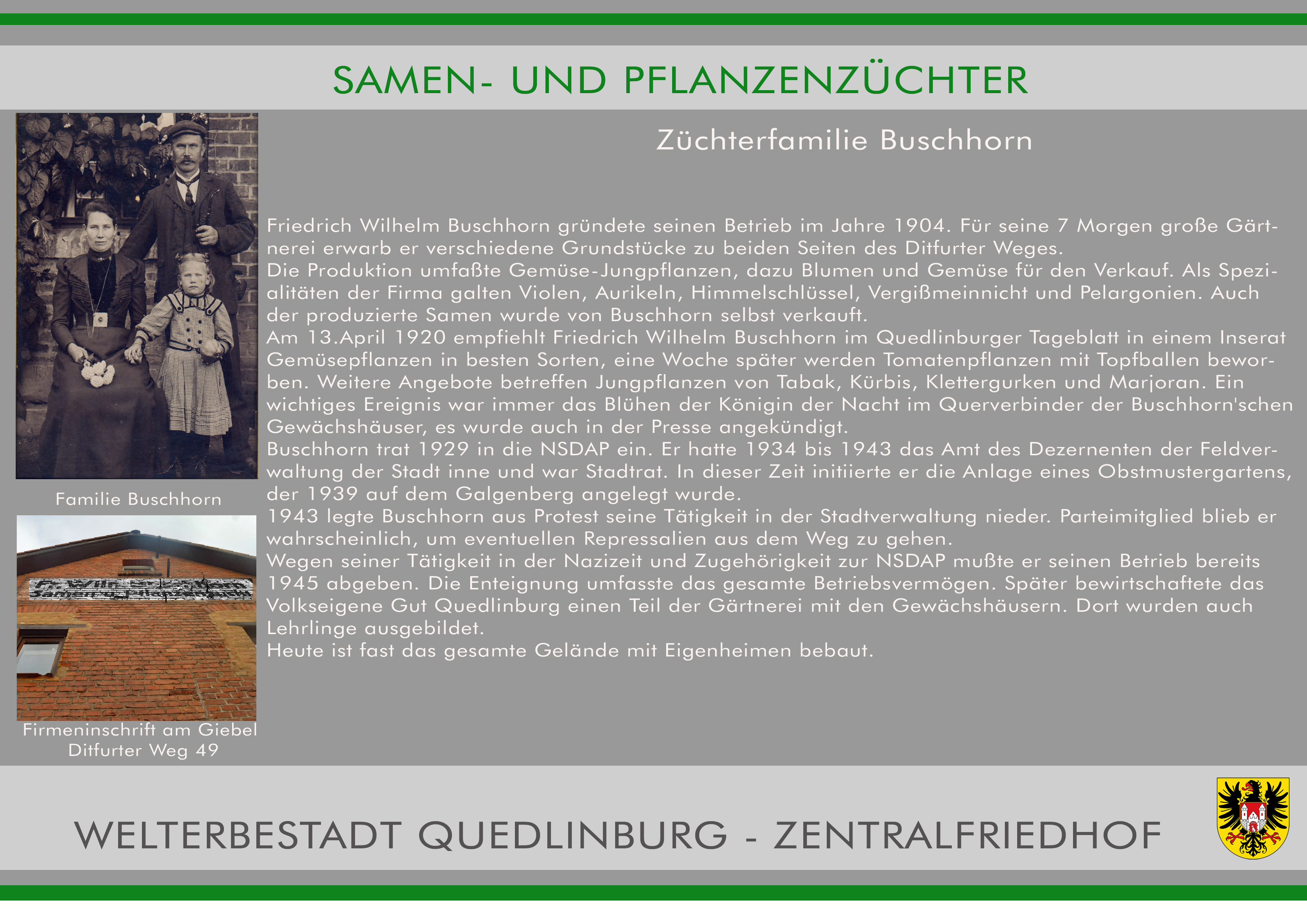 Zentralfriedhof 14 Friedrich Buschhorn